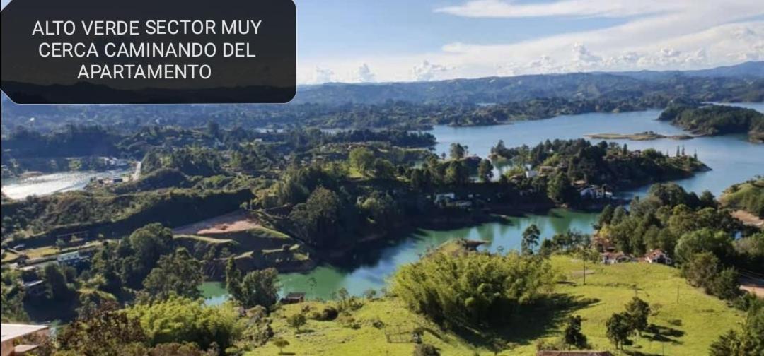 Guatapé Apartamento vista al embalse Extérieur photo